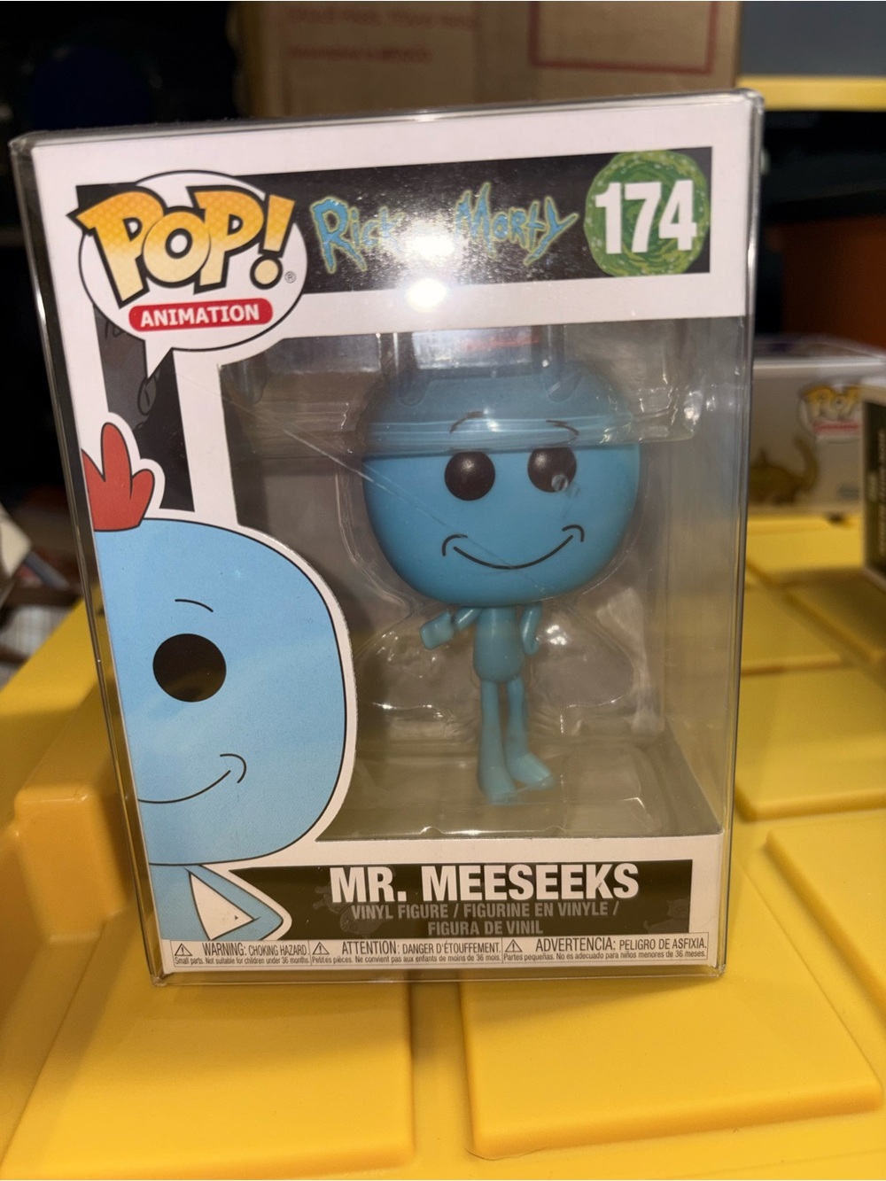 Mr. Meeseeks funko pop #174 new never opened